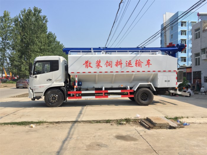 東風(fēng)天錦20方（10噸）電動(dòng)飼料車(chē)