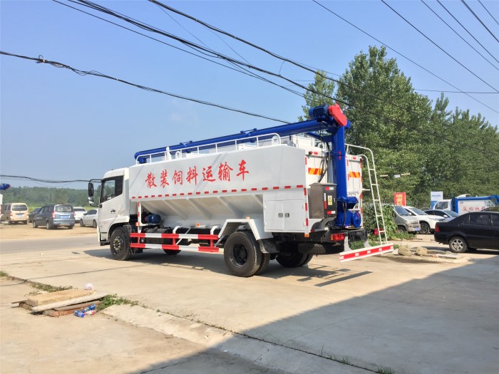 東風(fēng)天錦20方（10噸）電動(dòng)飼料車(chē)