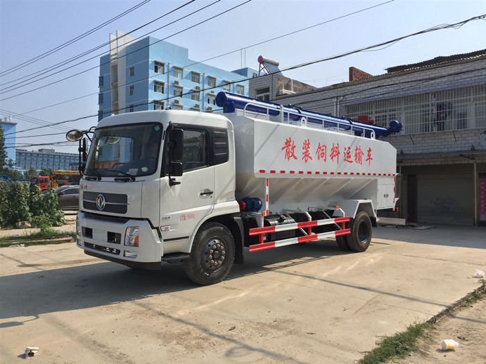 東風(fēng)天錦20方（10噸）電動(dòng)飼料車(chē)